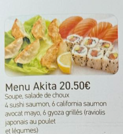 Image de Menu Akita